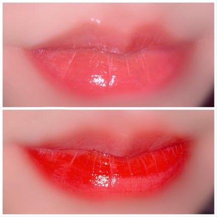 フルーティーグラムティント ミニデュオ/Laka/リップティントを使ったクチコミ(5枚目)