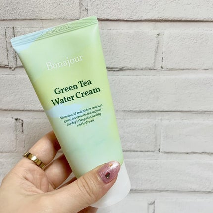 グリーンティーウォーターボム/Bonajour/フェイスクリームを使ったクチコミ(4枚目)