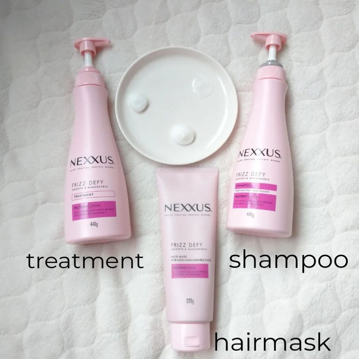 ネクサス スムースアンドマネージャブル 洗い流さないトリートメントオイル/NEXXUS(ネクサス)/ヘアオイルを使ったクチコミ（3枚目）