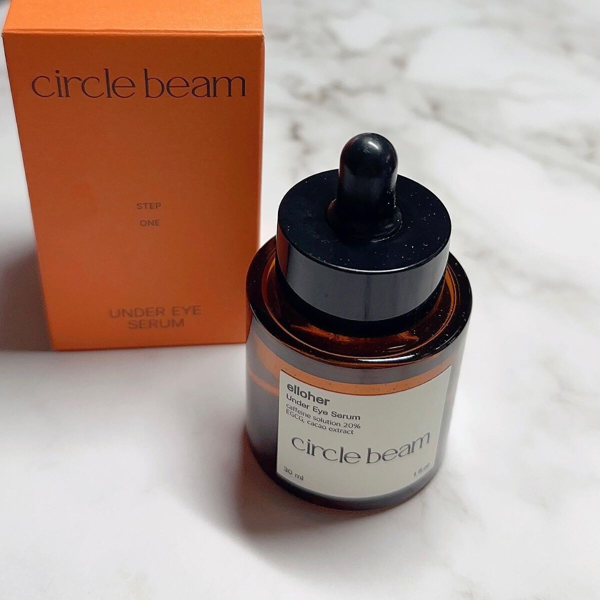 サークルビーム - Under Eye Serum/elloher/美容液を使ったクチコミ（1枚目）