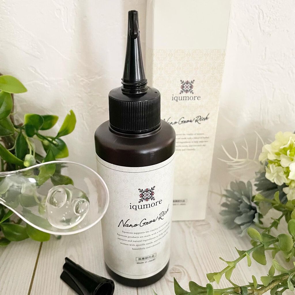 ナノグロウリッチ/iqumore/頭皮ローションを使ったクチコミ(3枚目)