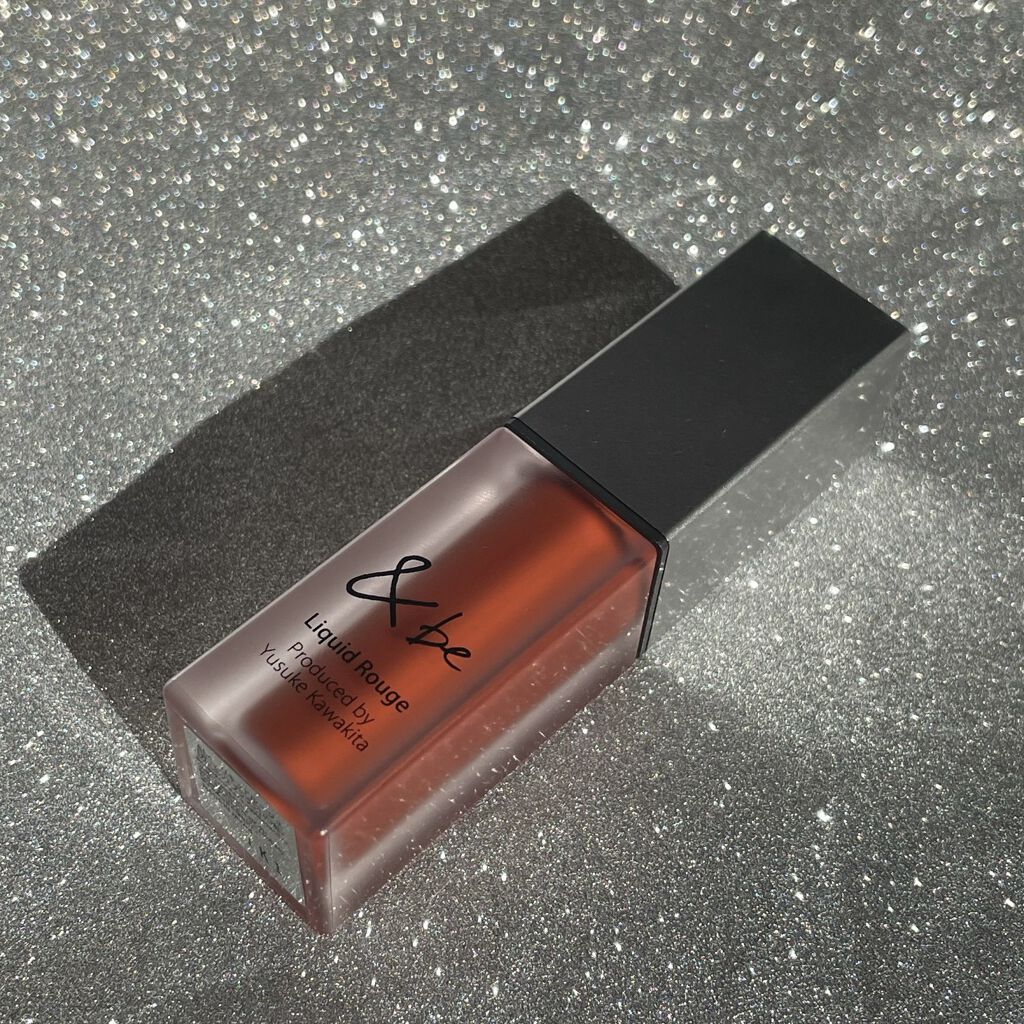 &be リキッドルージュ ガーネットブラウン/＆be/口紅を使ったクチコミ（2枚目）