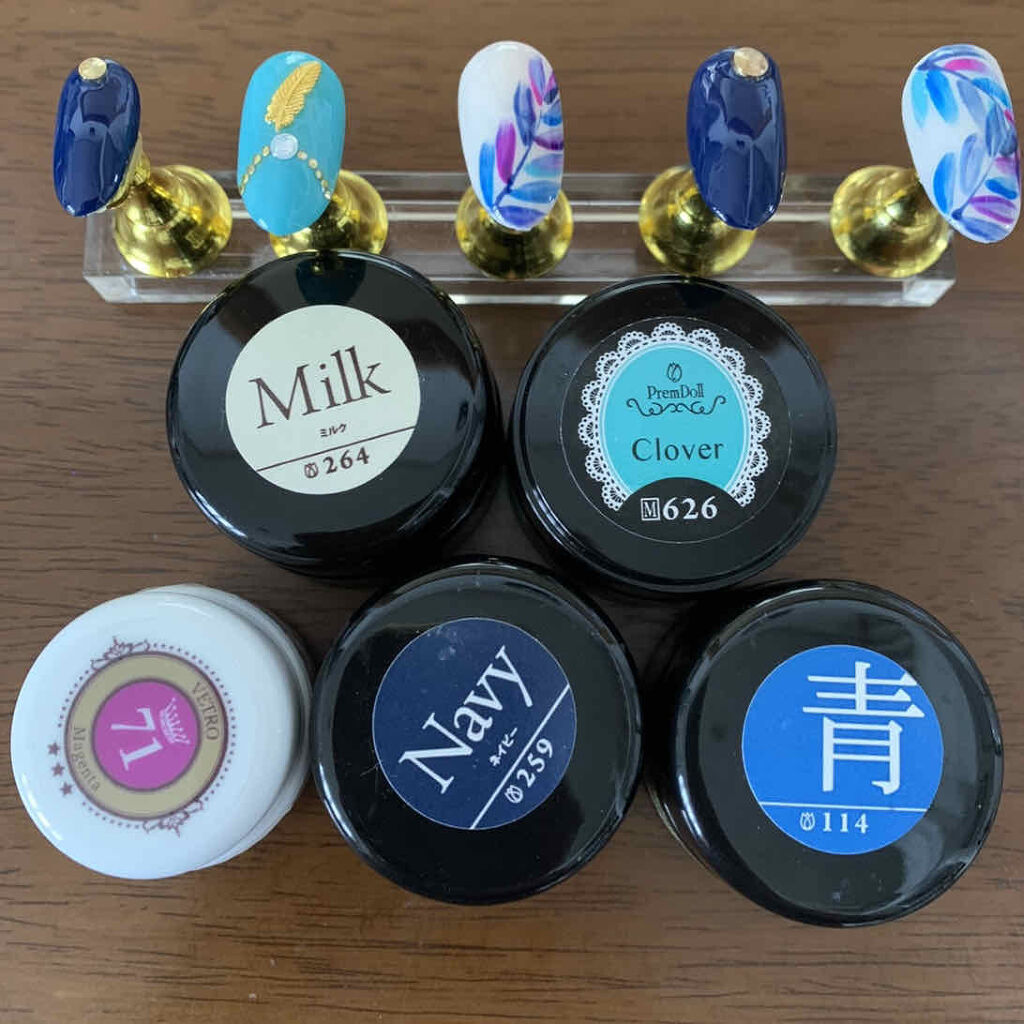 カラージェル/VETRO/ジェルネイルを使ったクチコミ（2枚目）