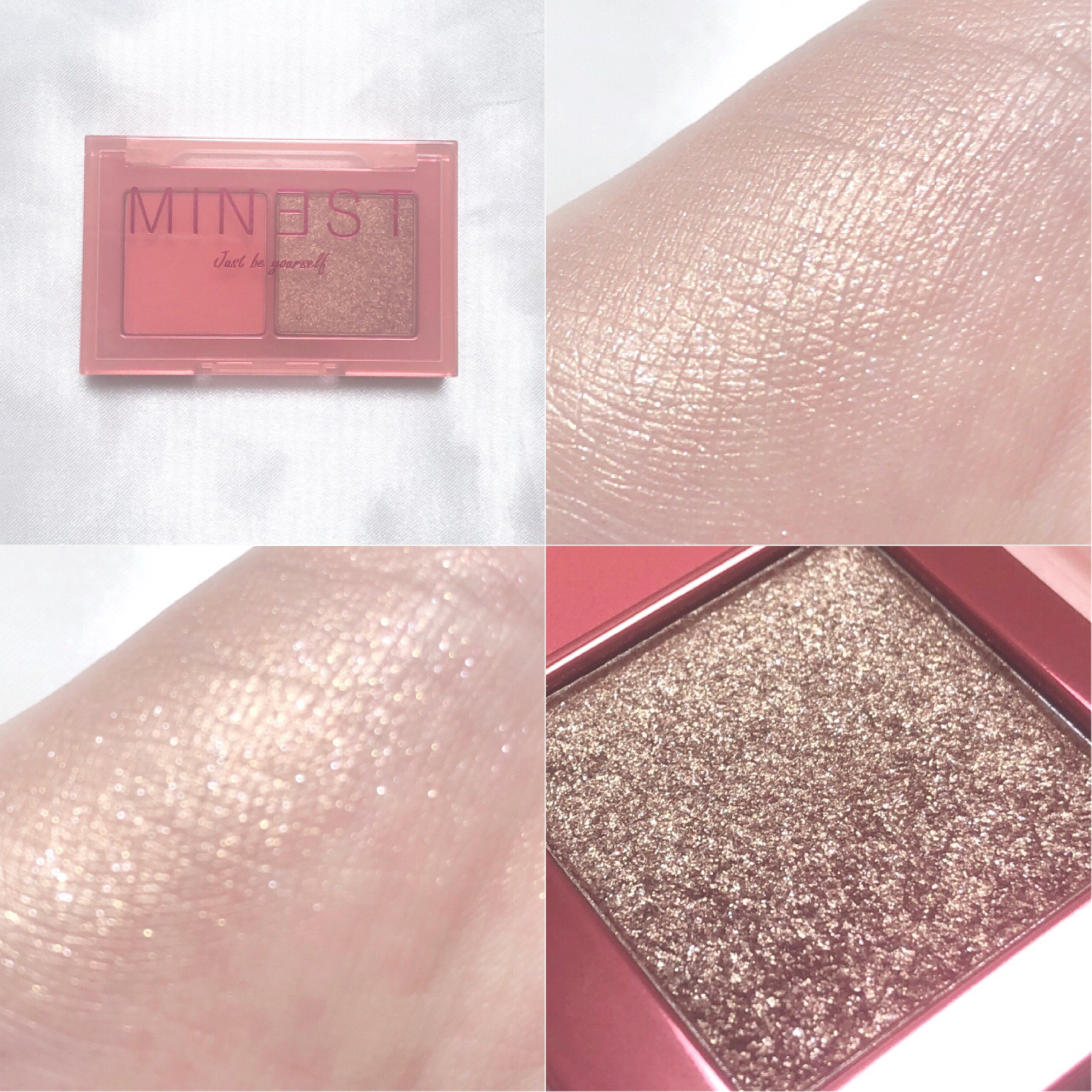 スペクトルチェンジアイシャドウ 03 Sunset/MINEST/アイシャドウパレットを使ったクチコミ（3枚目）