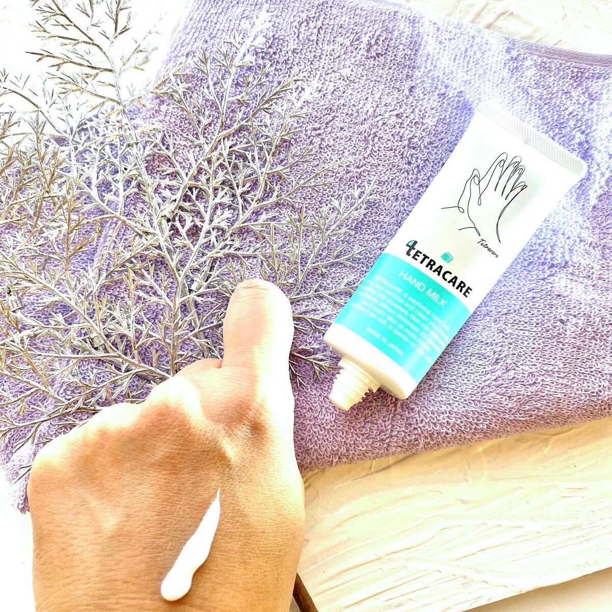 薬用ハンドミルク テトラケア/テトラケア/ハンドクリームを使ったクチコミ(3枚目)