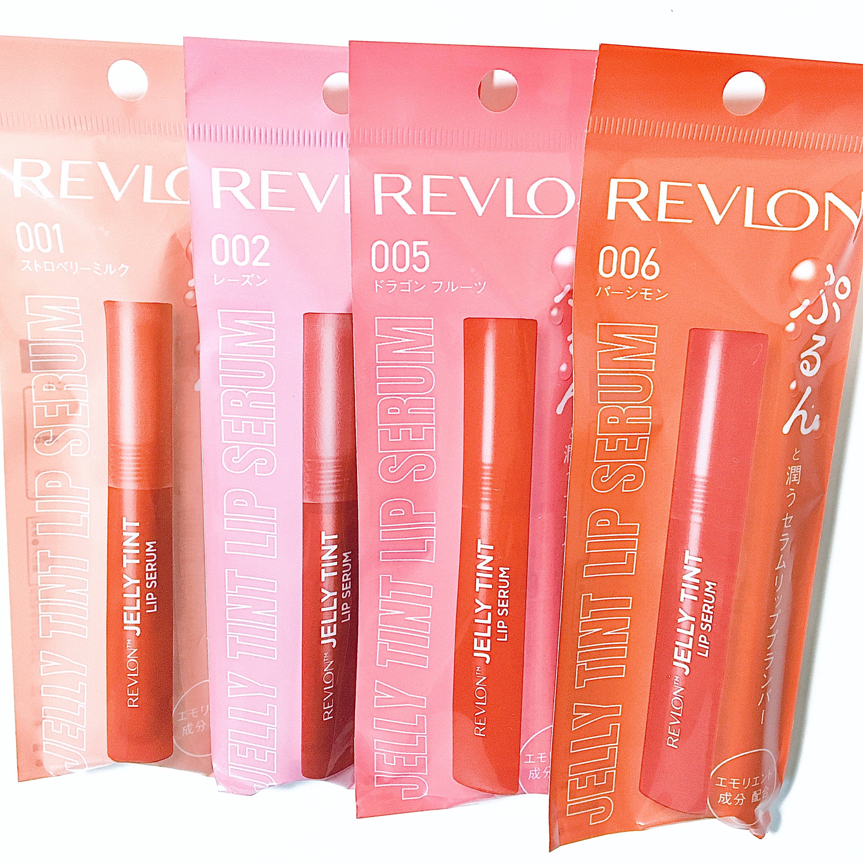 レブロン ジェリー ティント リップ セラム 006 パーシモン/REVLON/リップティントを使ったクチコミ（2枚目）