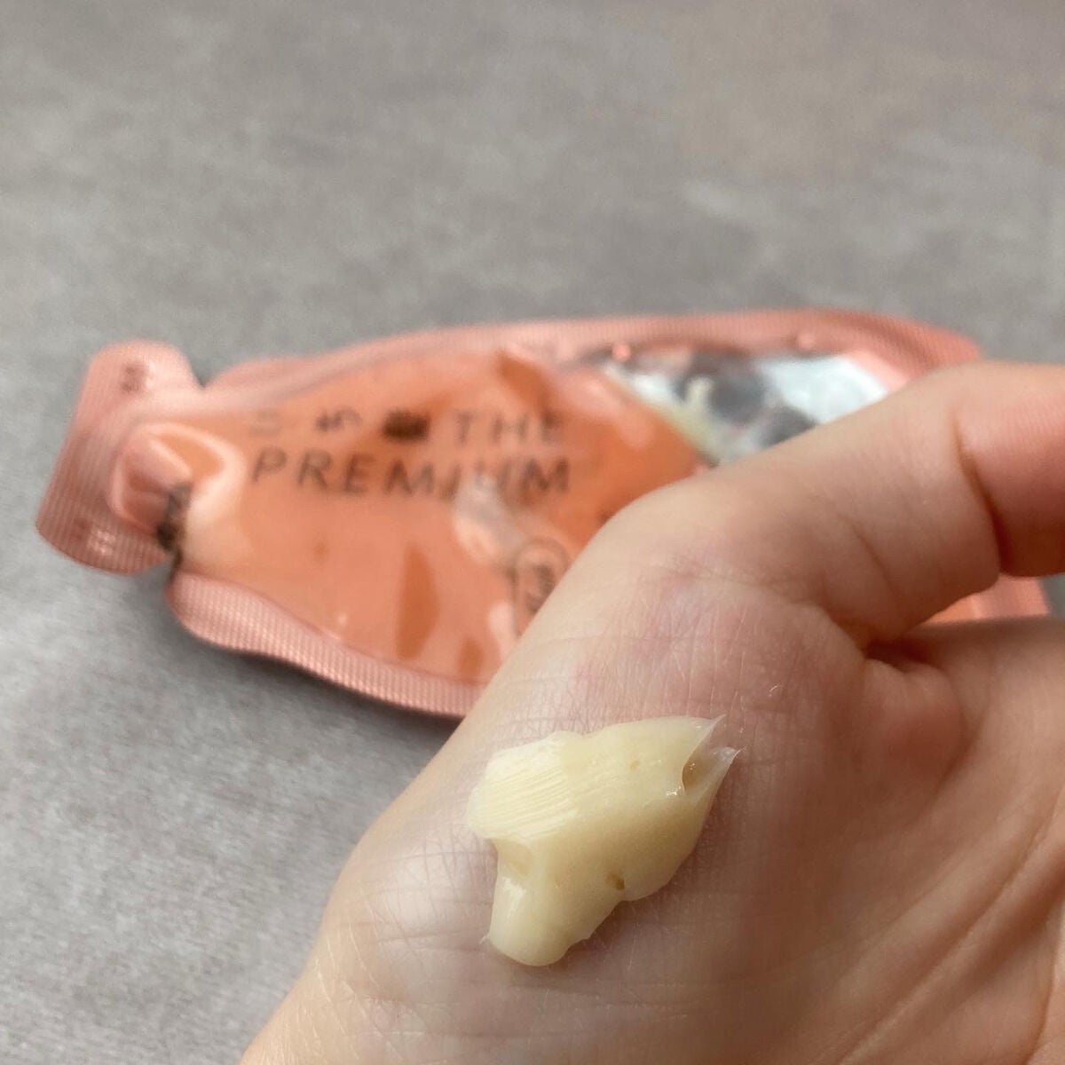 いち髪 THE PREMIUM Wケアブースター美容オイルマスク/いち髪/ヘアマスク・ヘアパックを使ったクチコミ(2枚目)