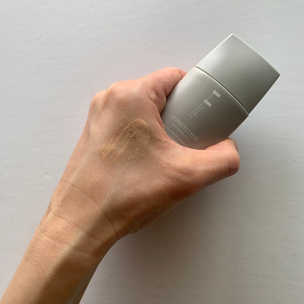 UV PROTECT BASE/F organics(エッフェ オーガニック)/化粧下地を使ったクチコミ(3枚目)