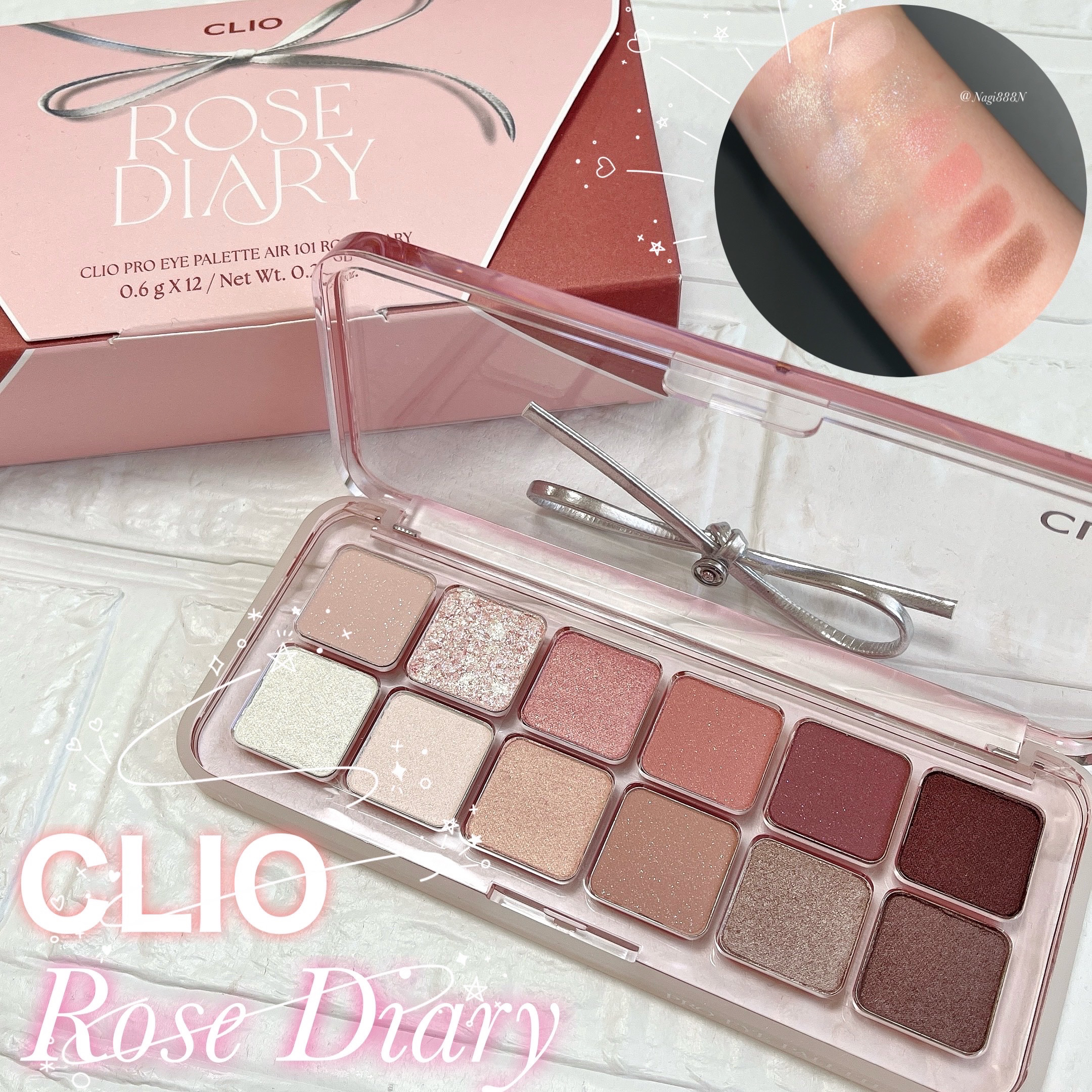 プロ アイ パレット エアー/CLIO/アイシャドウパレットを使ったクチコミ（1枚目）