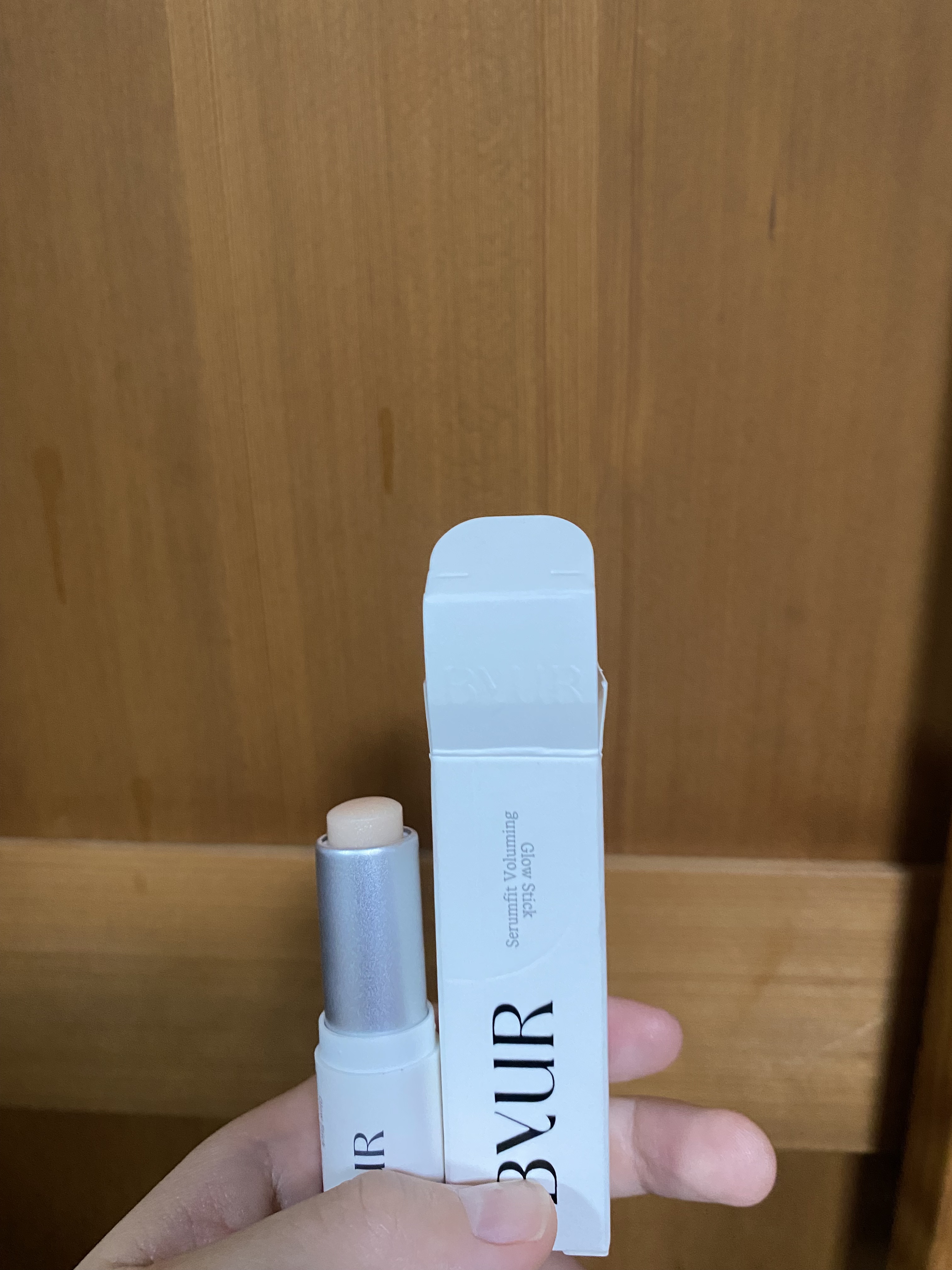 セラムフィット ボリューミング グロースティック/ByUR/ジェル・クリームチークを使ったクチコミ（3枚目）