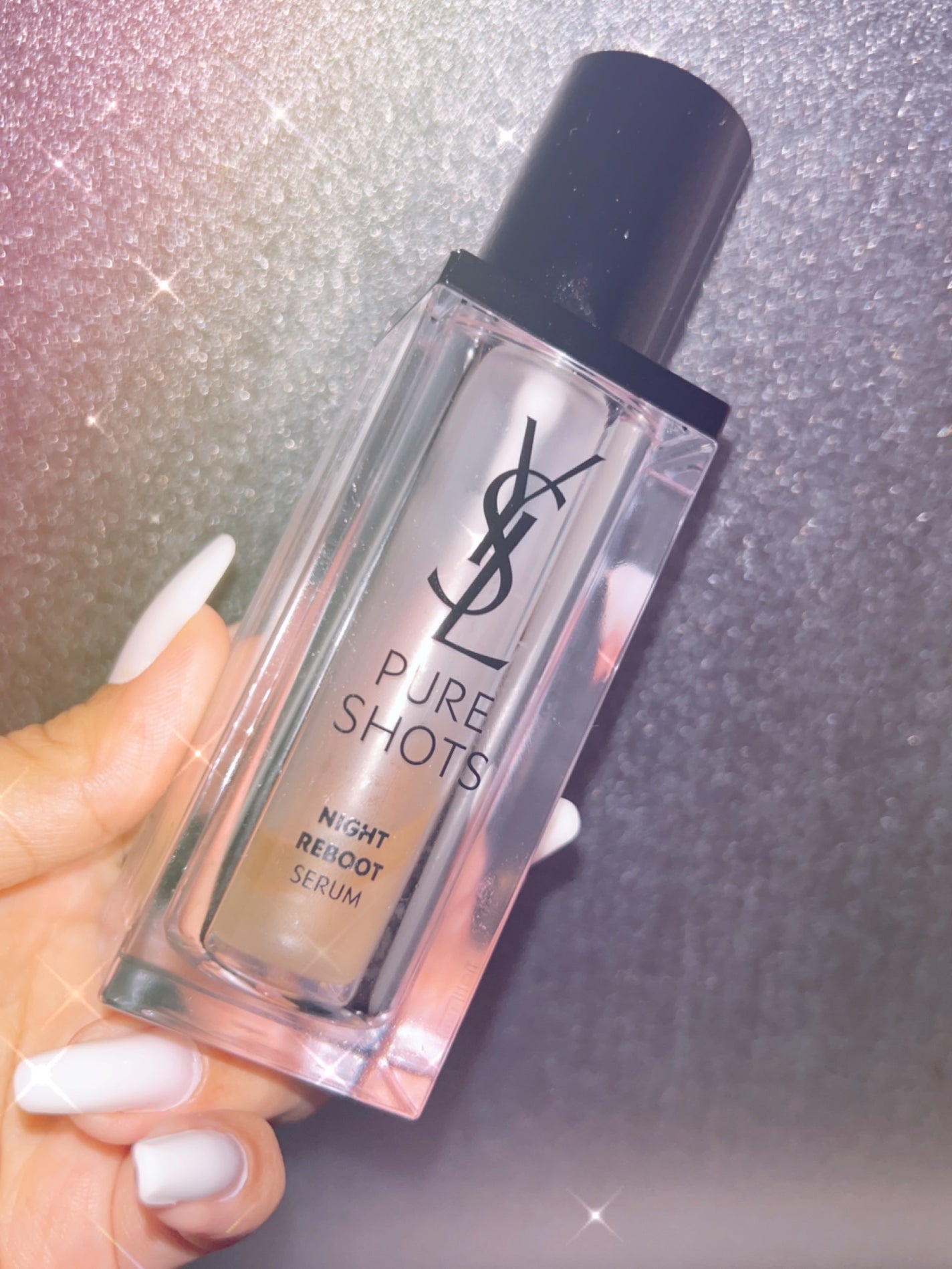 ピュアショット ナイト リチャージセラム/YVES SAINT LAURENT BEAUTE/美容液を使ったクチコミ(1枚目)