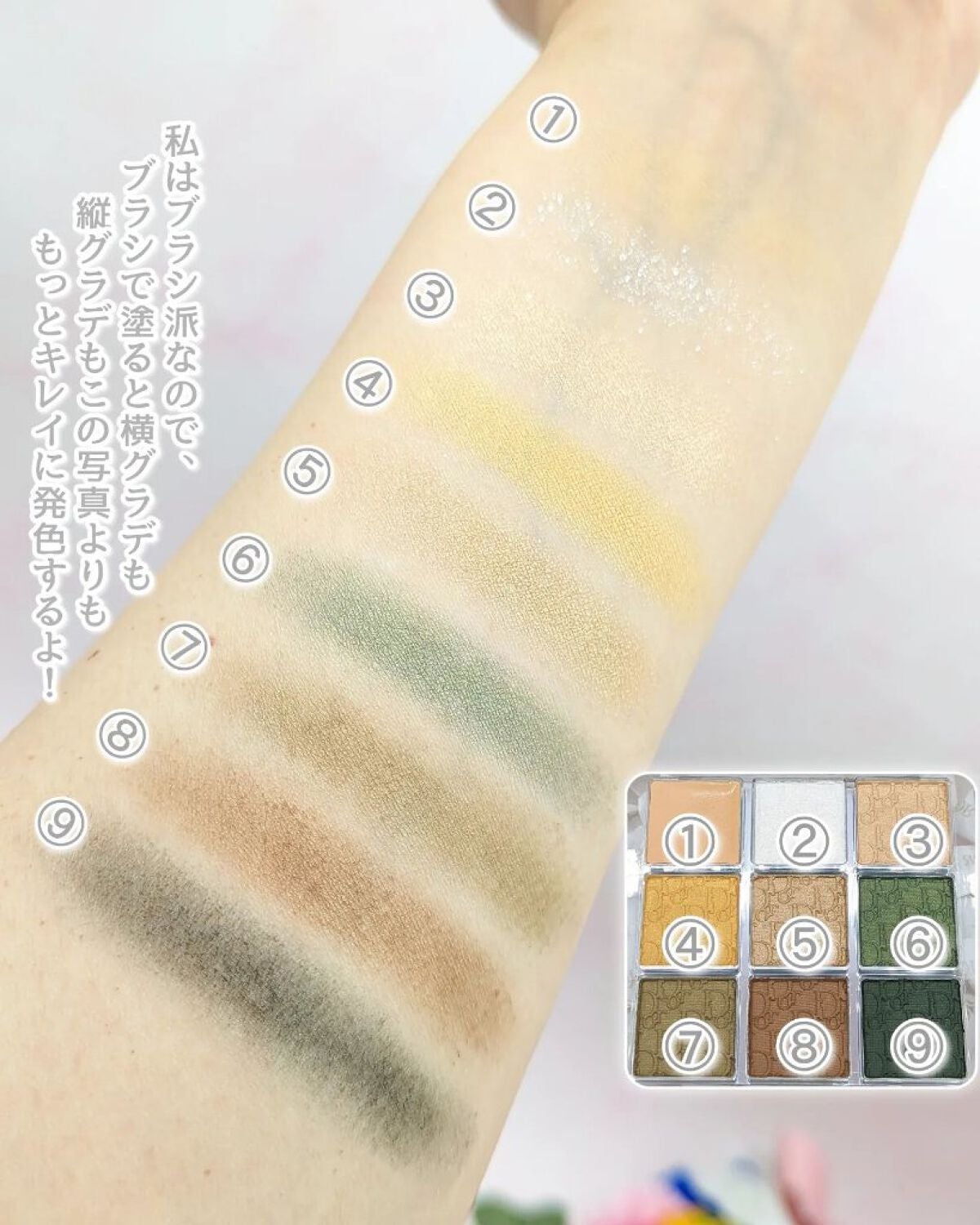 ディオール バックステージ アイ パレット/Dior/アイシャドウパレットを使ったクチコミ(6枚目)