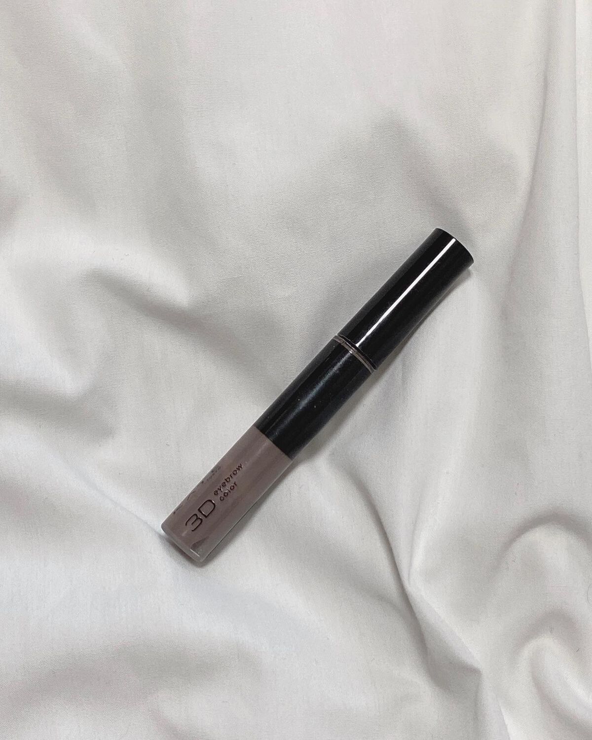 3DアイブロウカラーN BR-7 ダークグレージュ（ダークブラウン～黒髪・暗めの髪色に合う）/KATE/眉マスカラを使ったクチコミ（2枚目）