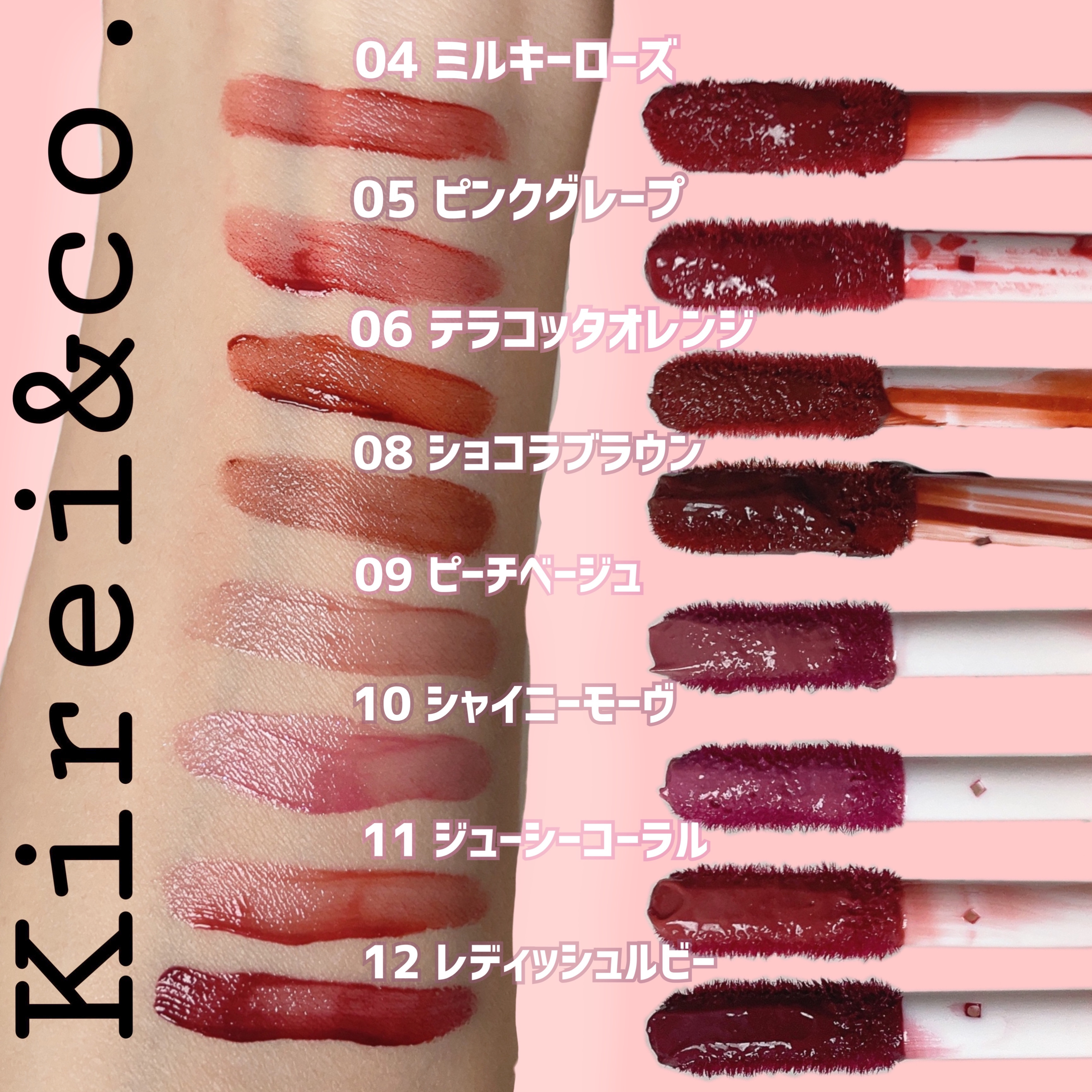 リップティント/Kirei&co./リップティントを使ったクチコミ（2枚目）