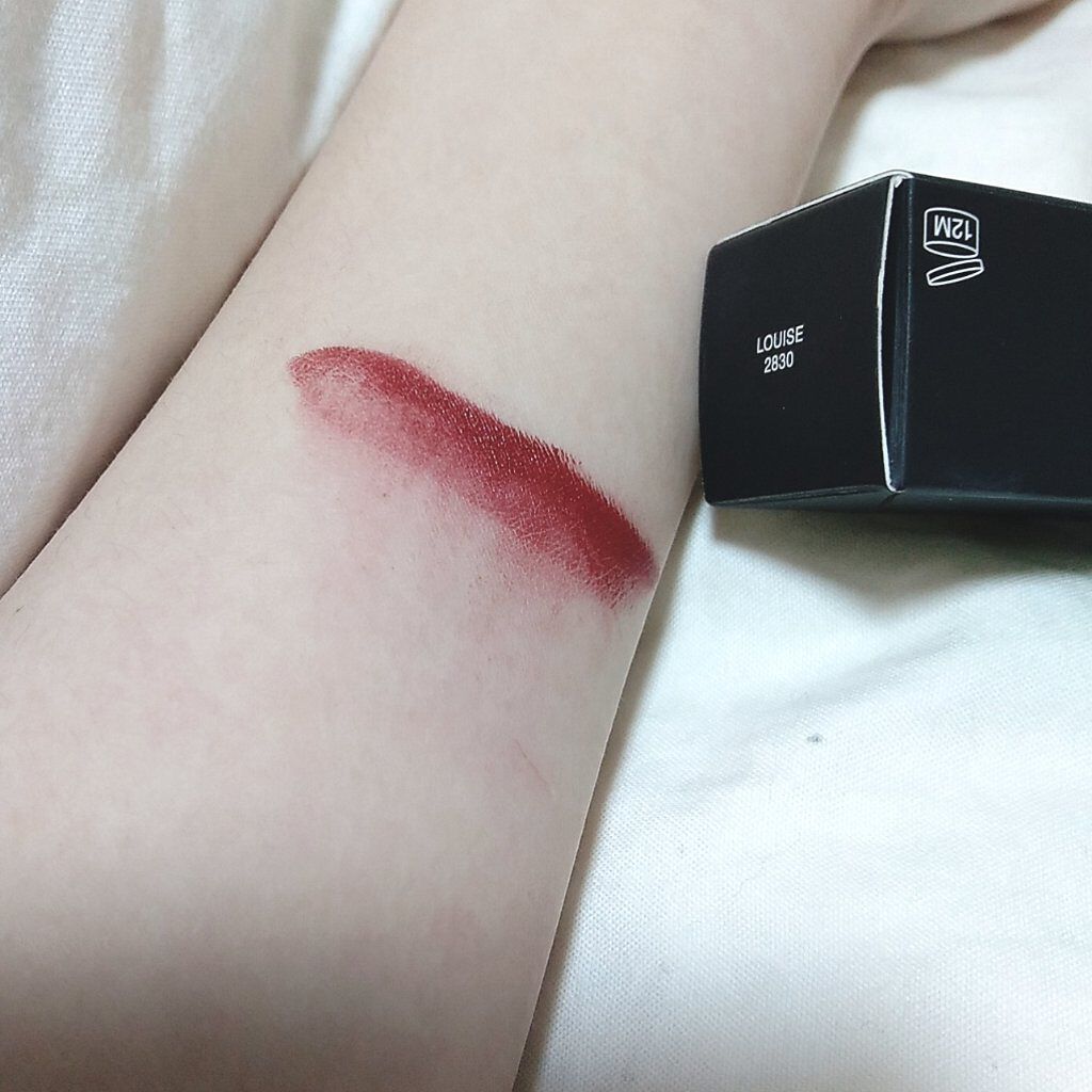 オーデイシャスリップスティック/NARS/口紅を使ったクチコミ（2枚目）