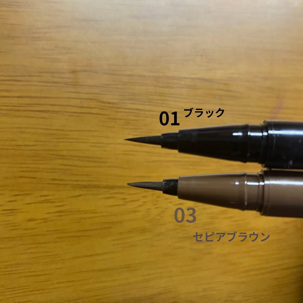 ラスティングリキッドライナー/キャンメイク/リキッドアイライナーを使ったクチコミ(2枚目)