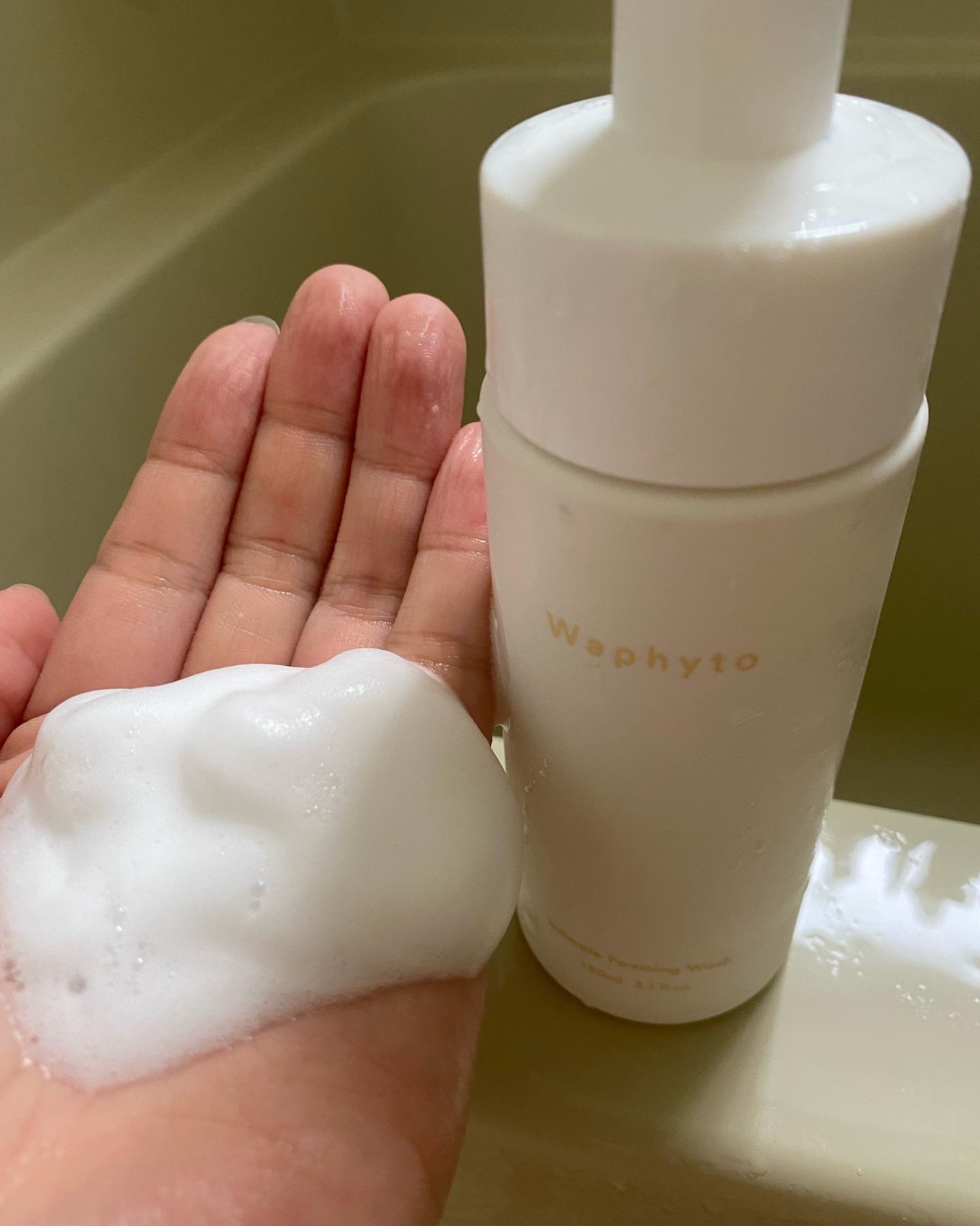 インティメイト フォーミングウォッシュ/Waphyto/デリケートゾーンケアを使ったクチコミ（2枚目）