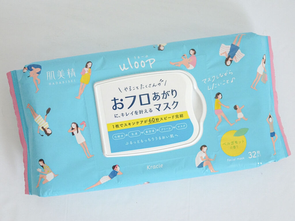 肌美精うるーぷ　おフロあがりマスク/肌美精/シートマスク・パックを使ったクチコミ（1枚目）