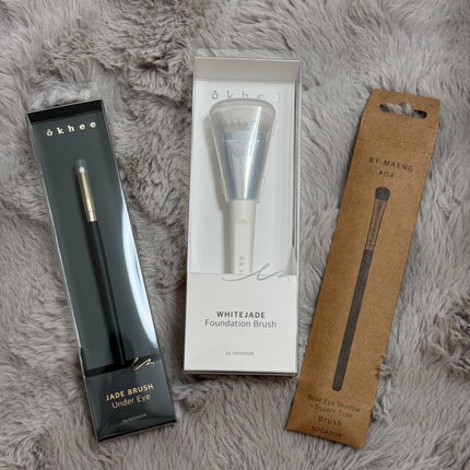 okhee 白玉ファンデーションブラシ/SOOA DOR/メイクブラシを使ったクチコミ(8枚目)