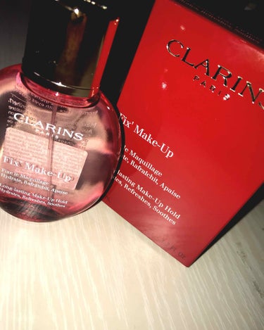 フィックス メイクアップ/CLARINS/ミスト状化粧水を使ったクチコミ（1枚目）