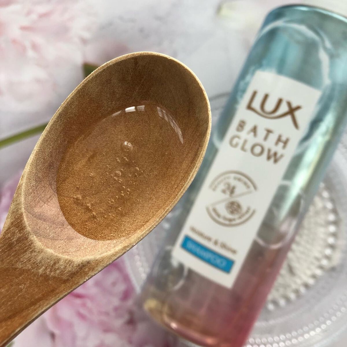 バスグロウ モイスチャー&シャイン シャンプー／トリートメント/LUX/市販シャンプーを使ったクチコミ（3枚目）