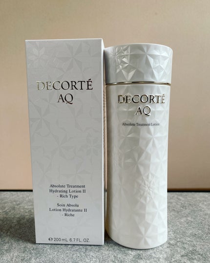 AQ アブソリュート ローション ハイドロインフューズ Ⅱ/DECORTÉ/化粧水を使ったクチコミ(1枚目)