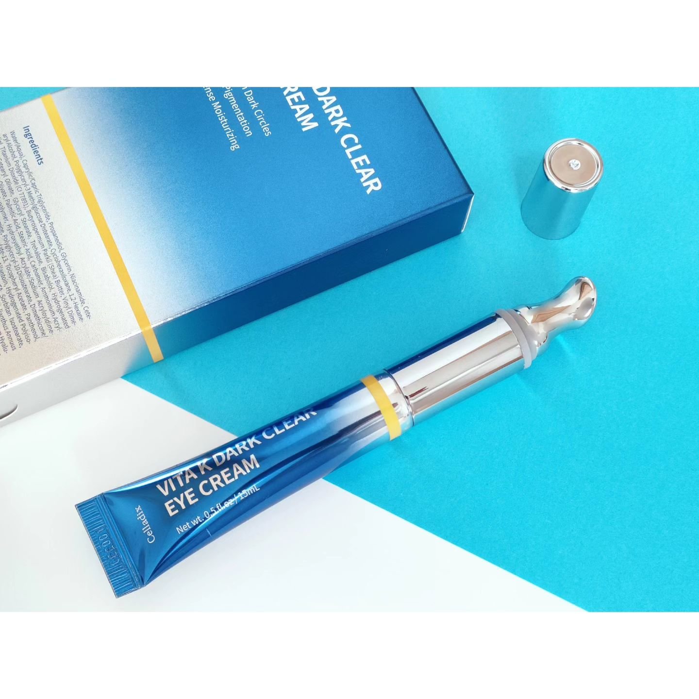 VITA K DARK CLEAR EYE CREAM/Celladix/アイケア・アイクリームを使ったクチコミ（2枚目）