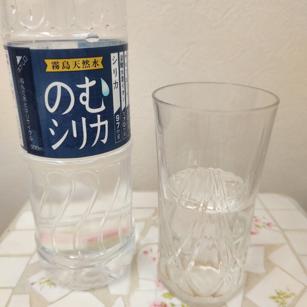 霧島天然水 のむシリカ/極選市場/ミネラルウォーターを使ったクチコミ(3枚目)