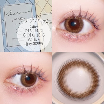 melloew 1day/melloew/ワンデー(1DAY)カラコンを使ったクチコミ(4枚目)