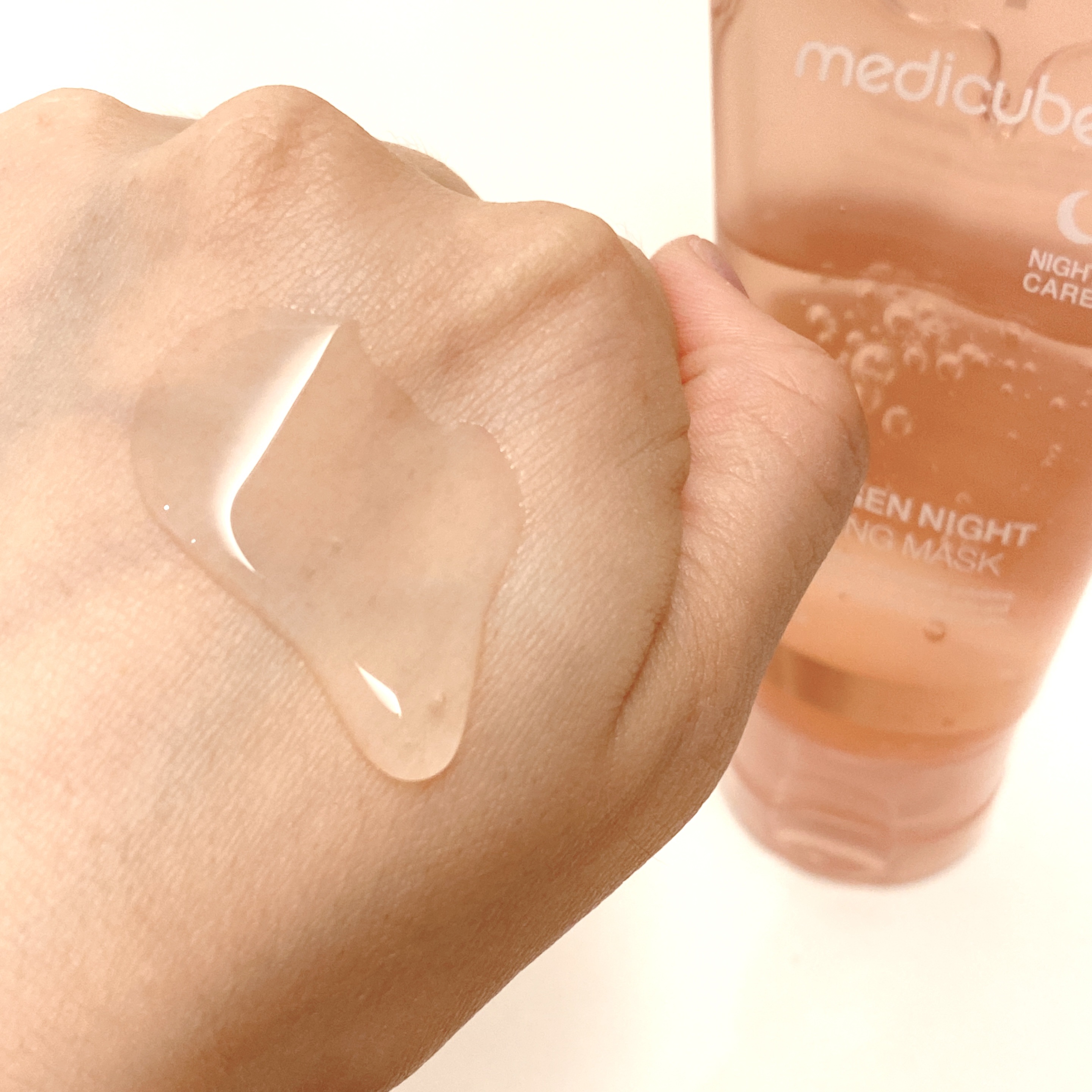 コラーゲンナイトラッピングマスク/MEDICUBE/洗い流すパック・マスクを使ったクチコミ（2枚目）