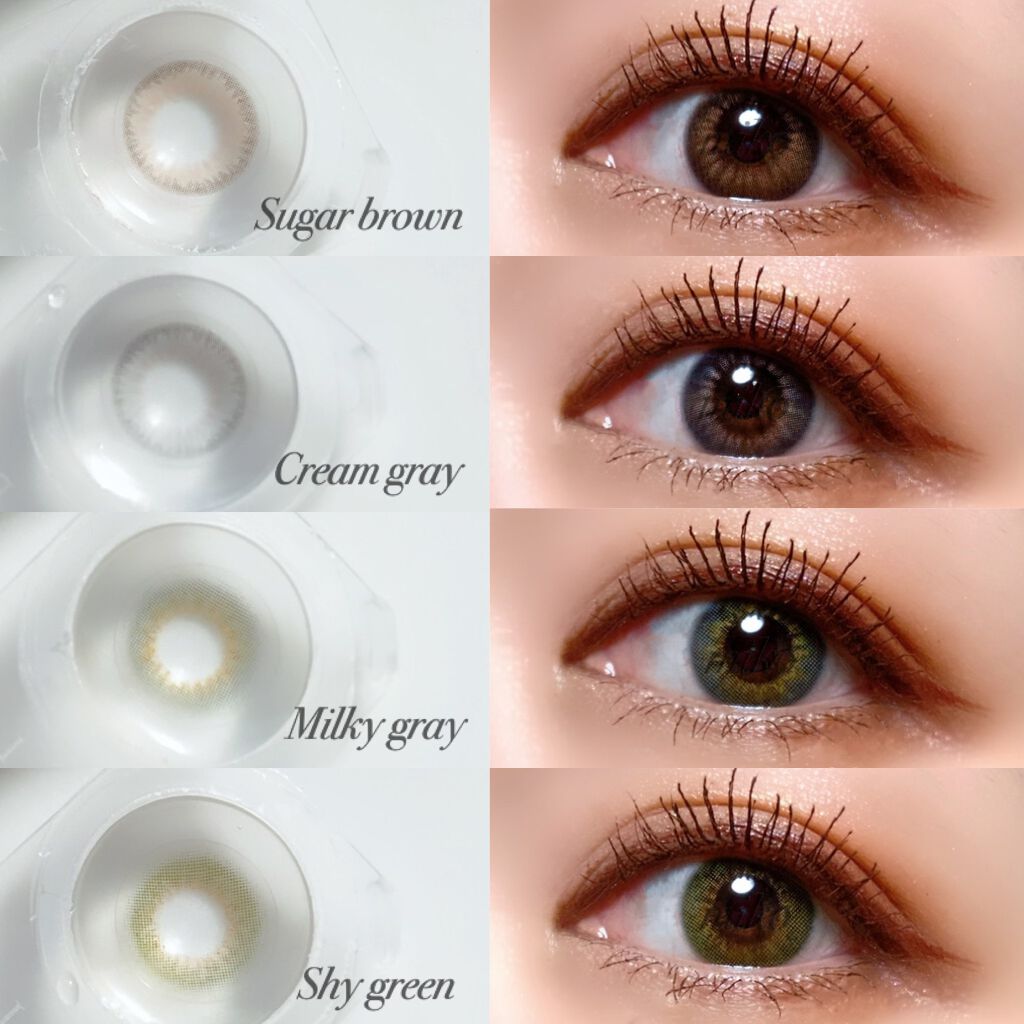 グラムアップ ワンデー シュガーブラウン/Glam up/ワンデー（１DAY）カラコンを使ったクチコミ（3枚目）