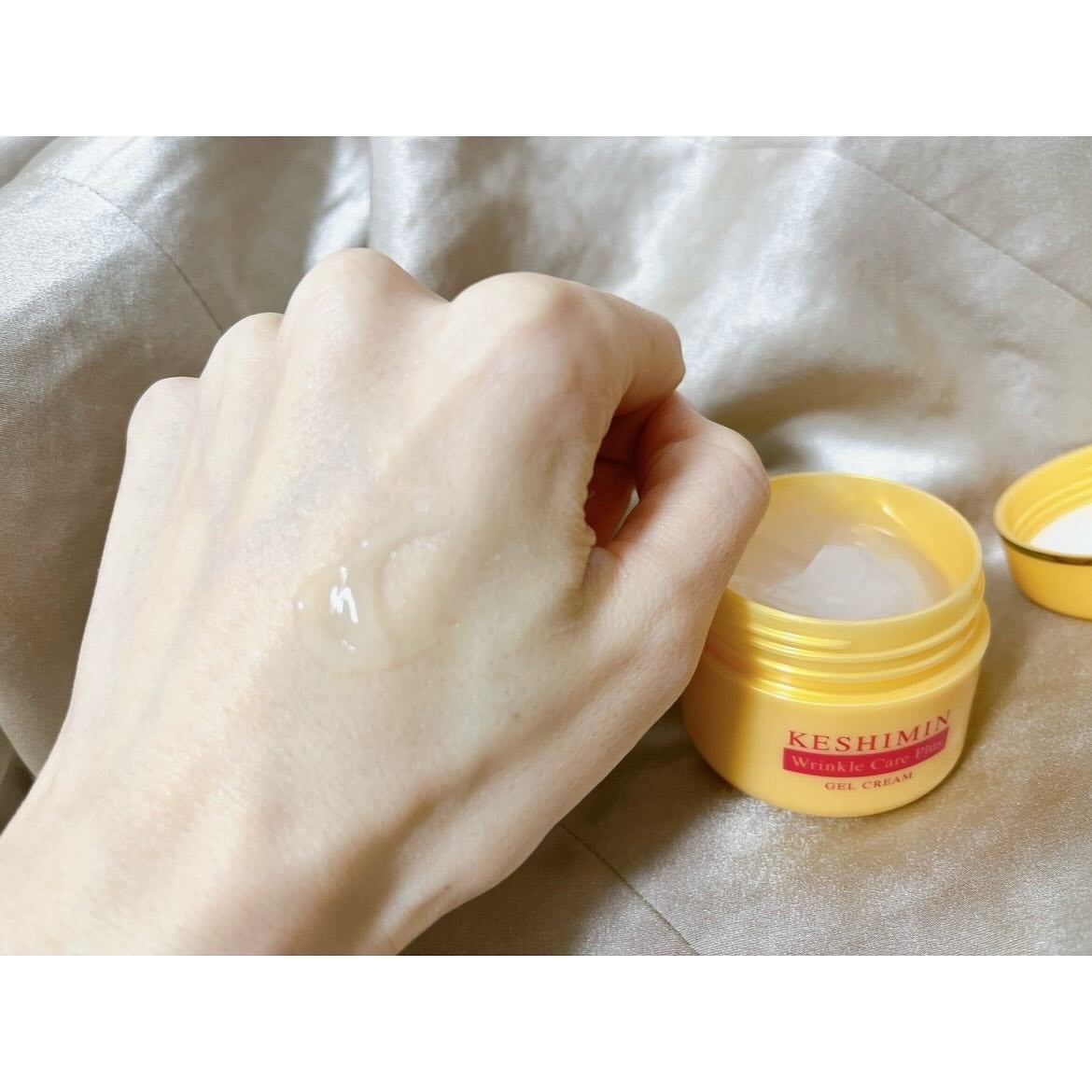 リンクルケアプラスジェルクリーム/ケシミン/フェイスクリームを使ったクチコミ(5枚目)