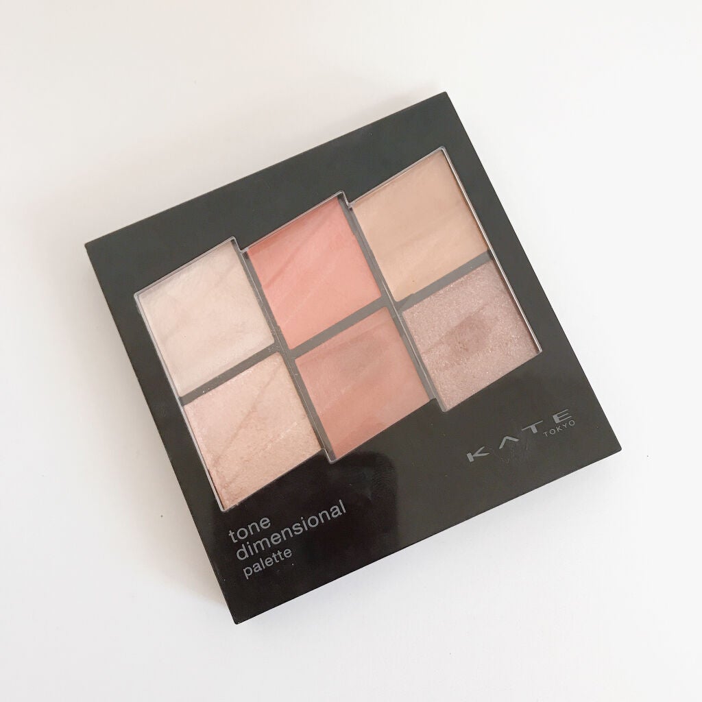 トーンディメンショナルパレット/KATE/メイクアップキットを使ったクチコミ(1枚目)