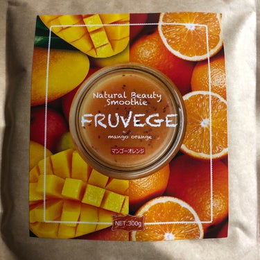 FRUVEGEスムージー（マンゴーオレンジ）/FRUVEGE/食品を使ったクチコミ（1枚目）