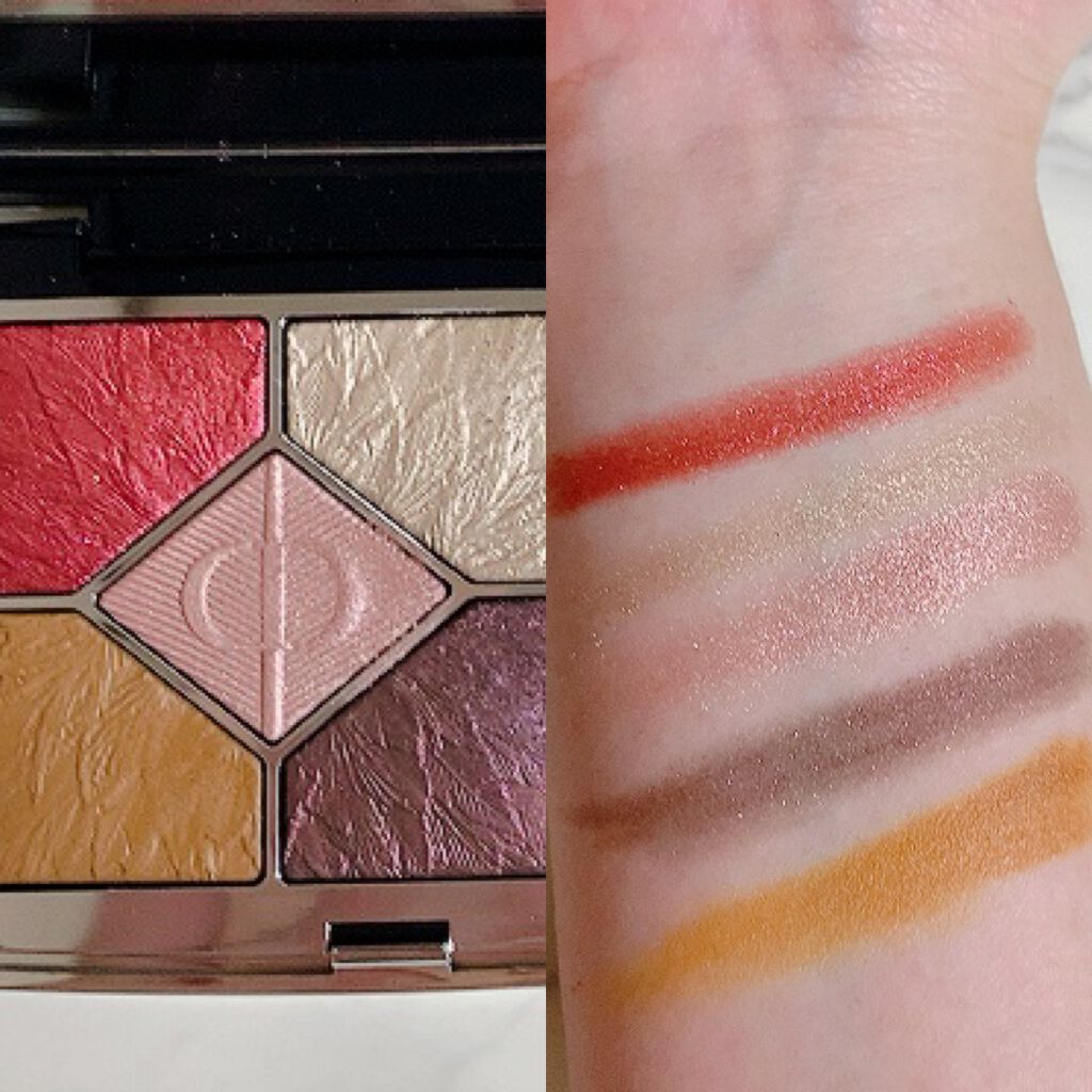 サンク クルール クチュール＜バーズ オブ ア フェザー＞/Dior/アイシャドウパレットを使ったクチコミ（2枚目）