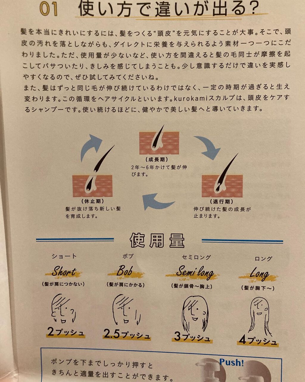 kurokamiスカルプ/haru/市販シャンプーを使ったクチコミ（3枚目）
