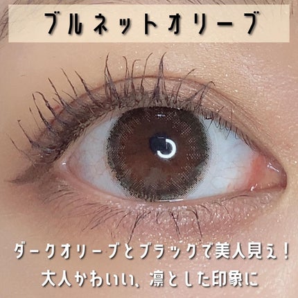 LuMia Moisture レディーカーキ/LuMia/カラーコンタクトレンズの画像