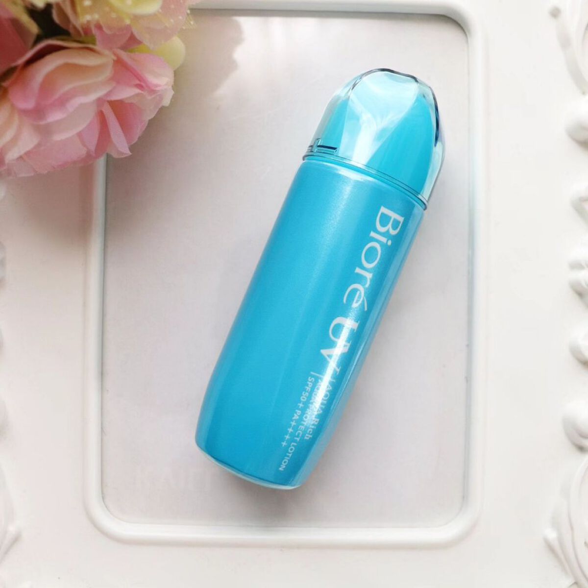 ビオレUV アクアリッチ アクアプロテクトローション(水層パック)/ビオレ/日焼け止めローションを使ったクチコミ（3枚目）