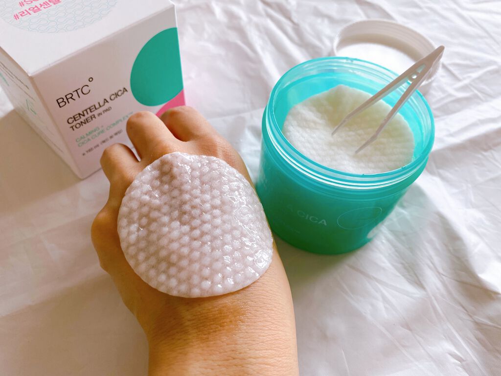 CENTELLA CICA TONER IN PAD /BRTC/その他スキンケアを使ったクチコミ（3枚目）