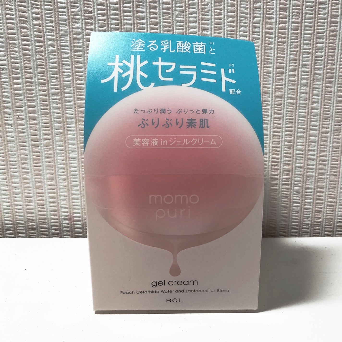 潤いジェルクリーム/ももぷり/オールインワン化粧品を使ったクチコミ(1枚目)