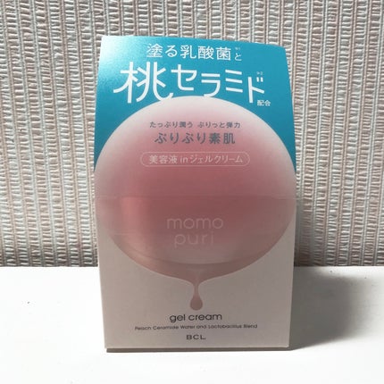 潤いジェルクリーム/ももぷり/オールインワン化粧品を使ったクチコミ(1枚目)