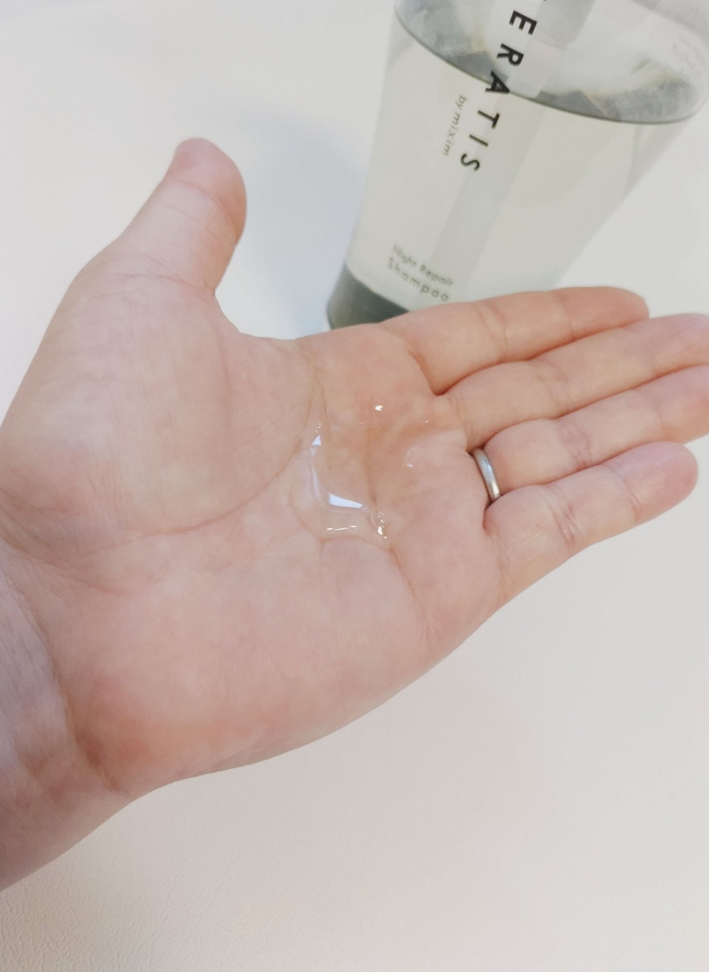 ナイトリペア シャンプー/ヘアトリートメント/THERATIS/シャンプー・コンディショナーを使ったクチコミ(5枚目)