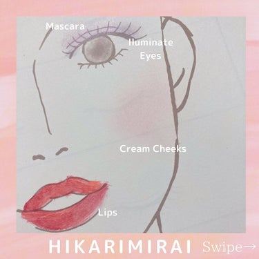 イルミネイト クリーム チークス/HIKARIMIRAI/ジェル・クリームチークを使ったクチコミ（3枚目）