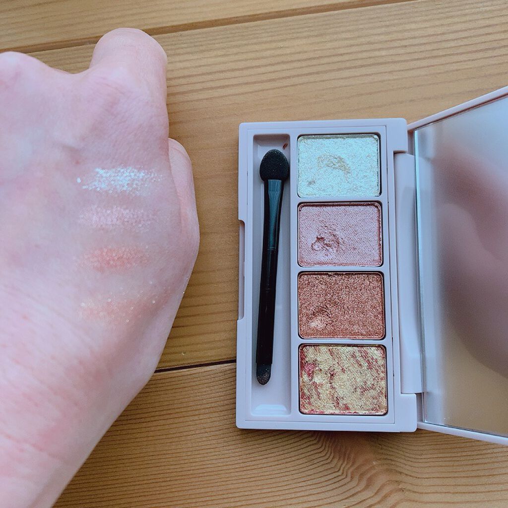 足しパレ/Fujiko/アイシャドウパレットを使ったクチコミ（3枚目）