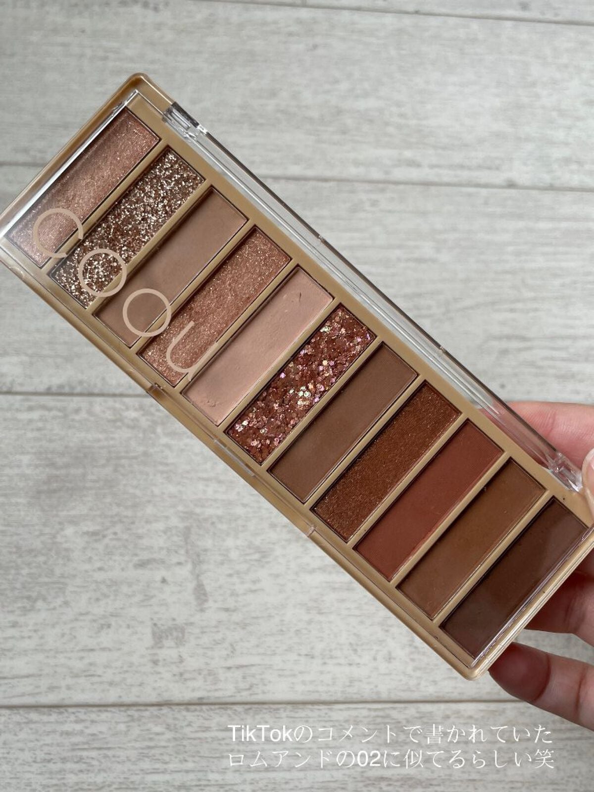 アイシャドウパレット/coou/アイシャドウパレットを使ったクチコミ(2枚目)