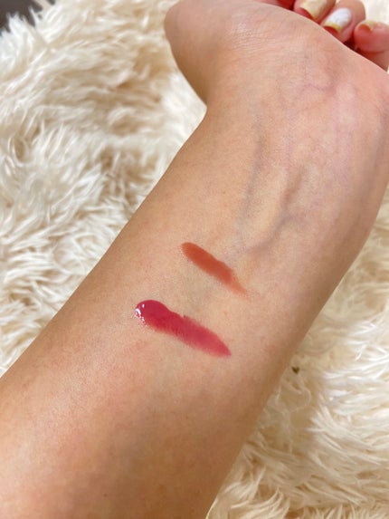 ジューシーラスティングティント/rom&nd/リップティントを使ったクチコミ(2枚目)