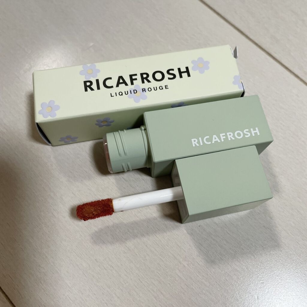 ジューシーリブティント/RICAFROSH/リップティントを使ったクチコミ（2枚目）