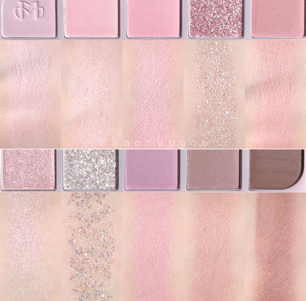 MDショールモーメント アイシャドウパレット/mude./アイシャドウパレットを使ったクチコミ（2枚目）