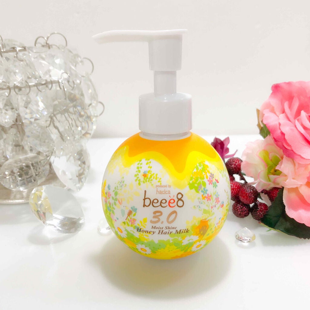 モイストシャイン ハニーヘアミルク 3.0/beee8/ヘアミルクを使ったクチコミ(1枚目)