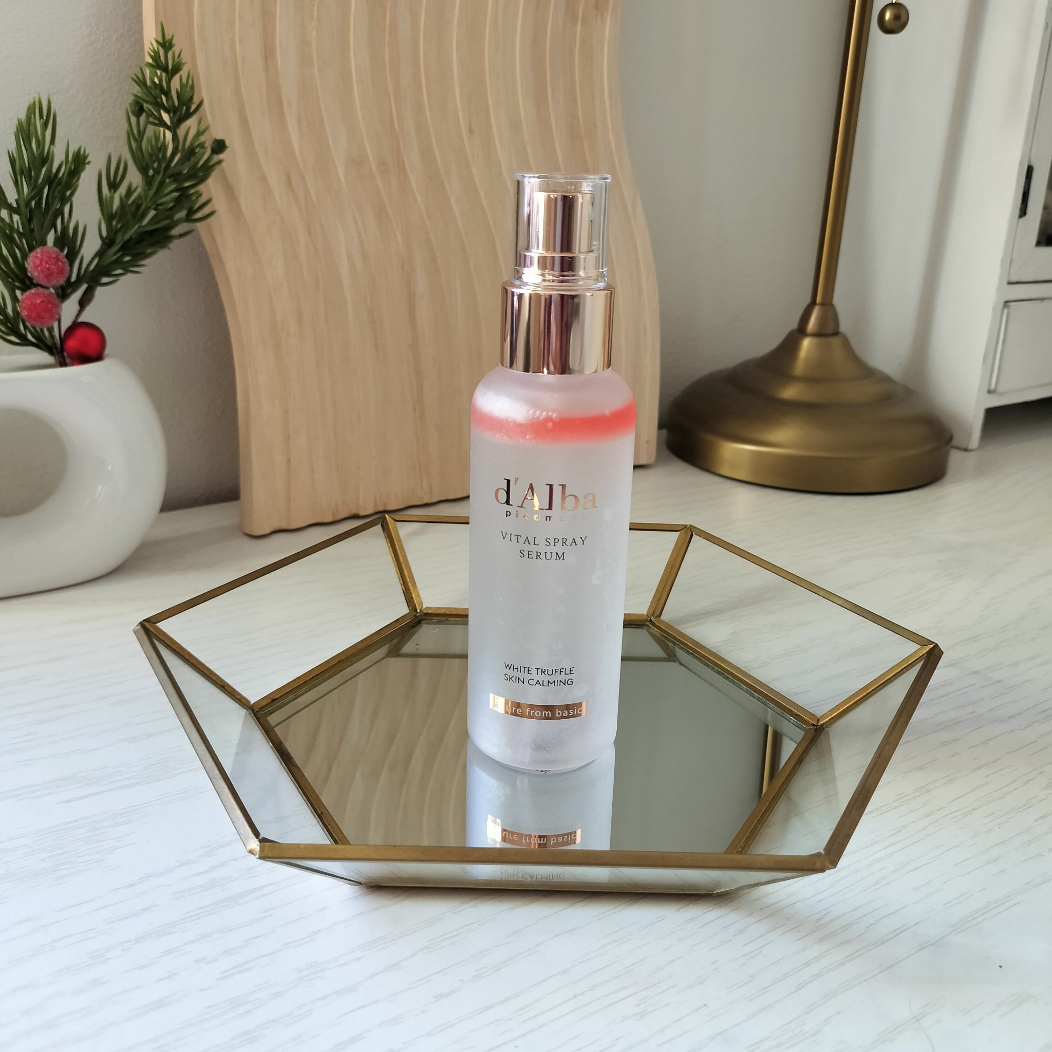 ダルバ ホワイトトリュフバイタルスプレーセラム/ダルバ/ミスト状化粧水を使ったクチコミ（1枚目）